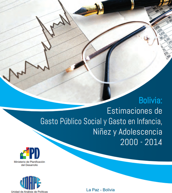 Estimaciones de Gasto Público Social y Gasto en Infancia niñez y Adolescencia